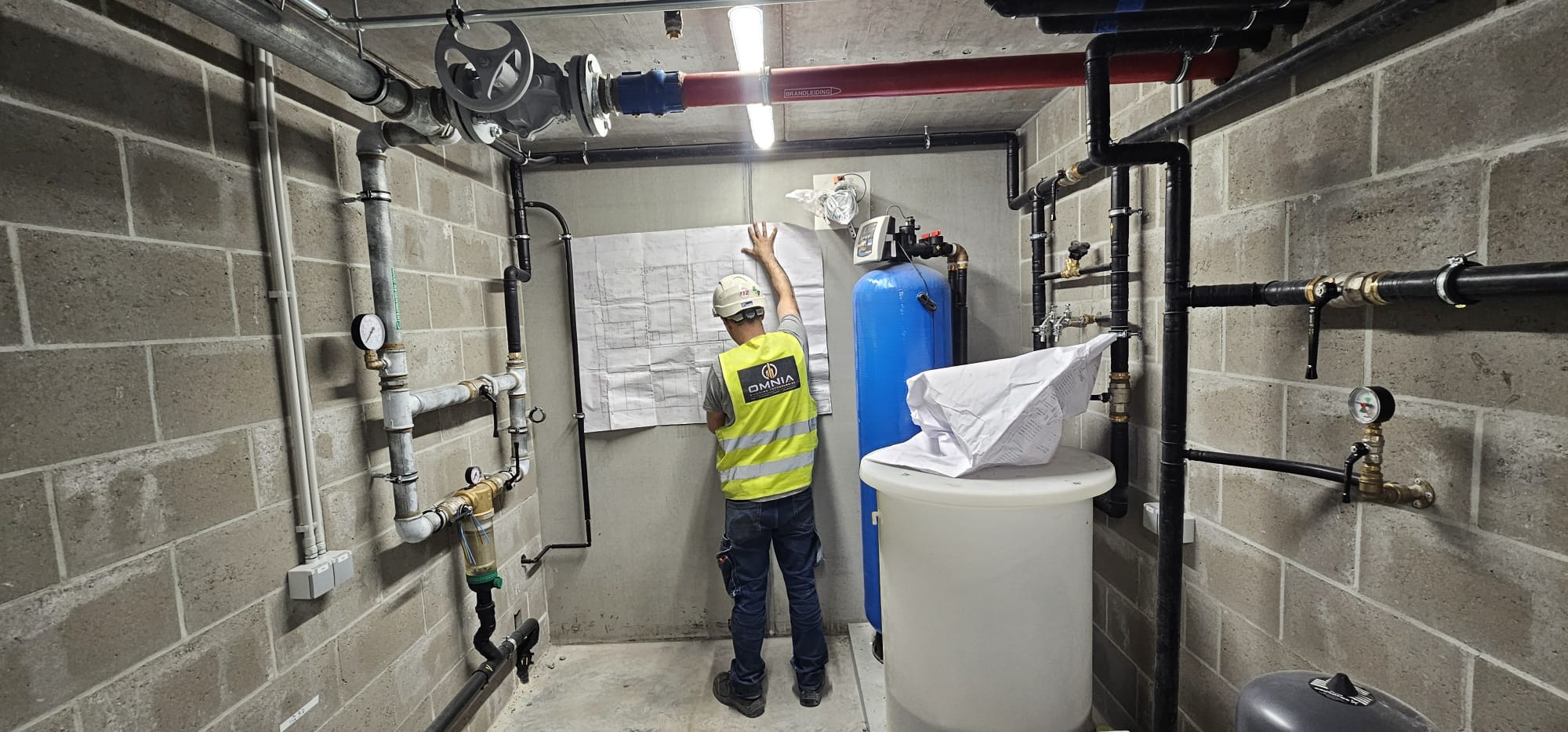 Sous-station de chauffage — Omnia Building Technologies